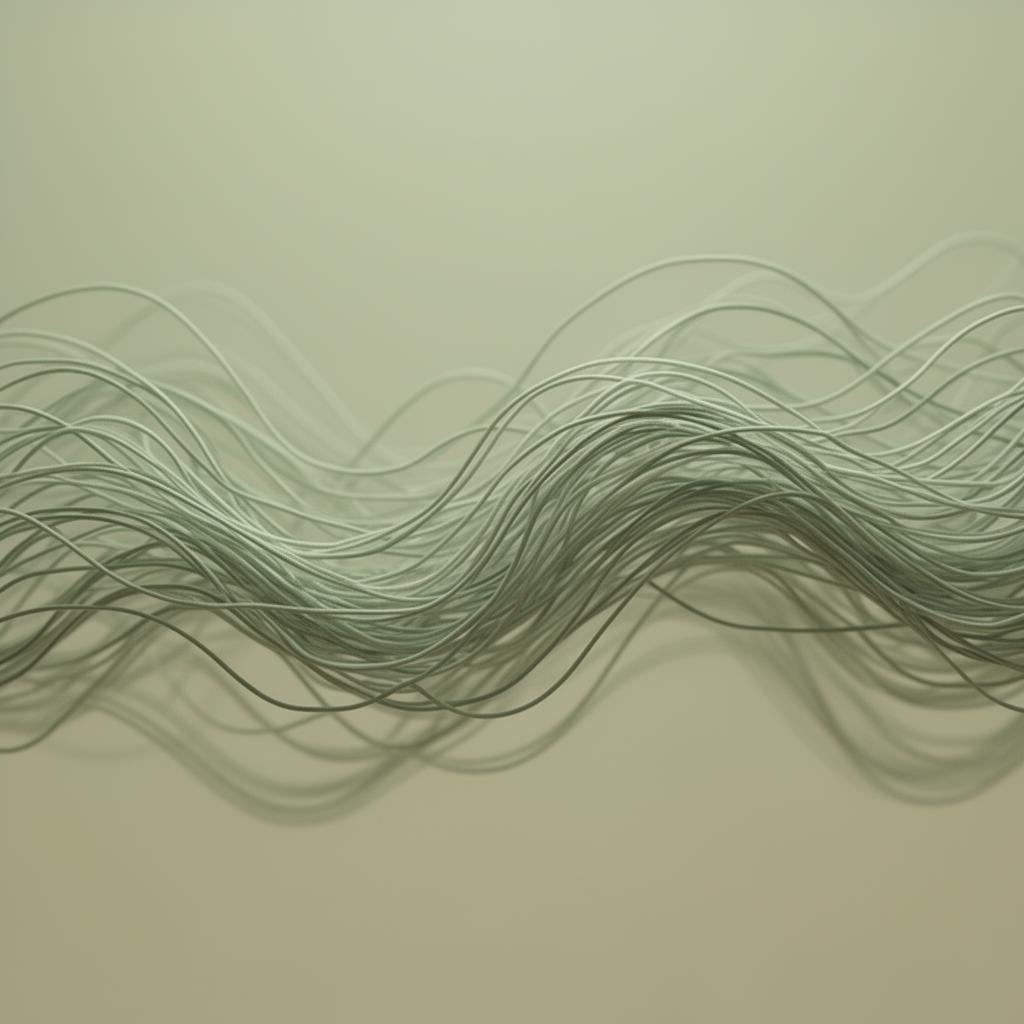 Abstrakte Darstellung innerer Anspannung